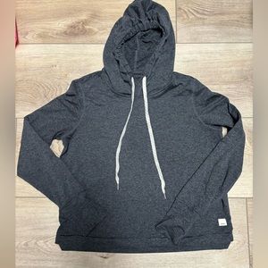 Vuori Halo Essential Hoodie Size Small Grey Heather